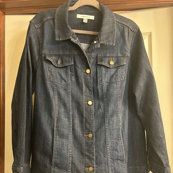 croft & barrow Jackets & Blazers - Croft & Barrow Button Down Front Jean Jacket